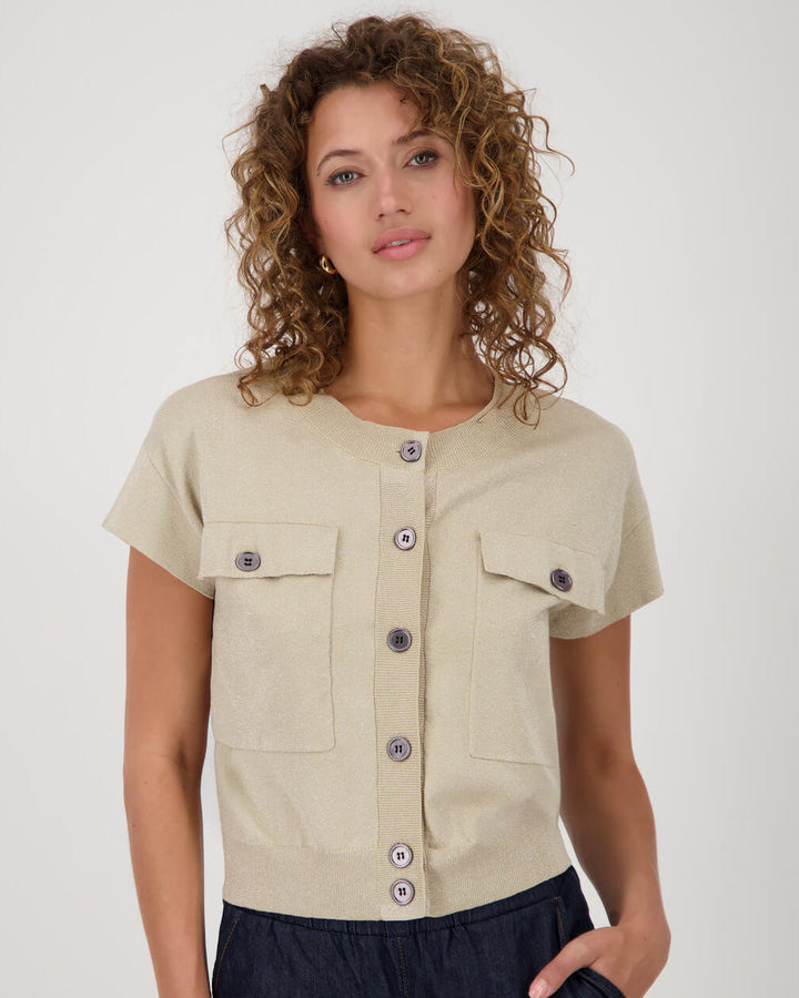 Montana Knitted Lurex Jacket