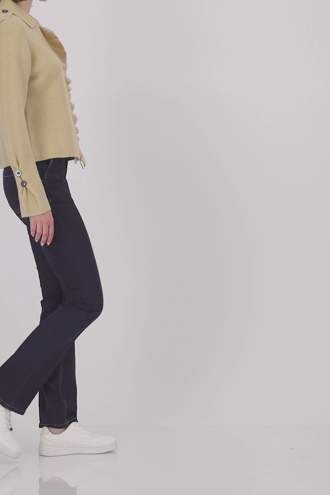 African Ranch Ruffles Cardigan