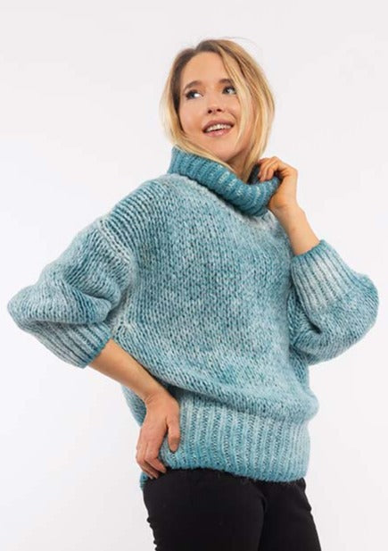 Roll Neck Snuggle Sweater
