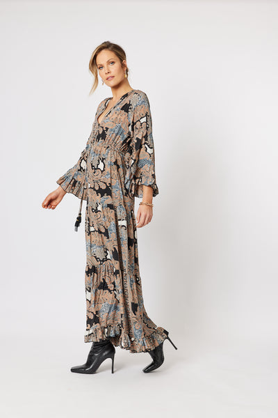 Paris Dress - Maxi Multi 42903 Size 12