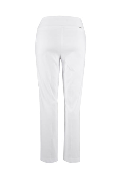 Pant - Basic 28 Inch Straight Leg Pant (White) - The Wardrobe