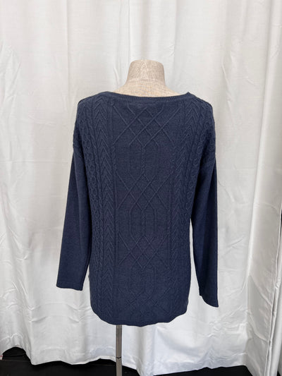 Linked Together Sweater in Blue